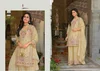 Classic By Eba Chinon Embroidery Readymade Sharara Suits